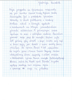 Notatka Jadwigi Zawalich na temat jej życia i działalności artystycznej